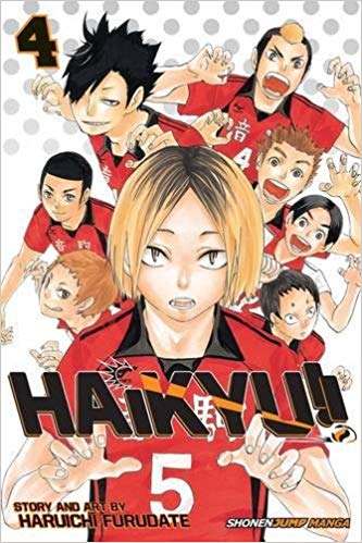 Manga Haikyuu Tomo 4